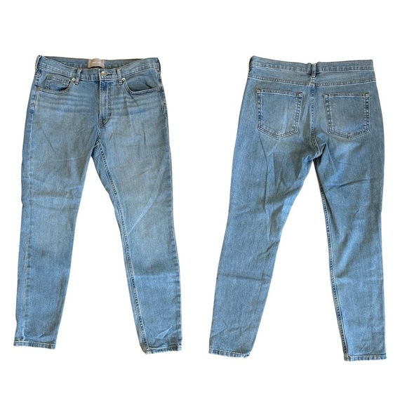 Everlane Light Blue Classic Straight Leg Denim Jeans 30 Regular 0098 - Picture 1 of 11